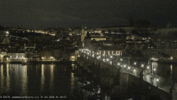 Pražský hrad, Karlův most, Vltava