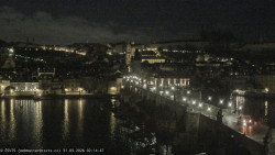 Pražský hrad, Karlův most, Vltava