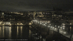 Pražský hrad, Karlův most, Vltava