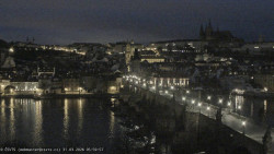 Pražský hrad, Karlův most, Vltava