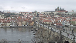 Pražský hrad, Karlův most, Vltava