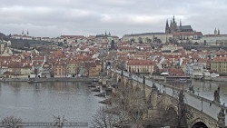 Pražský hrad, Karlův most, Vltava