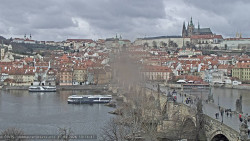 Pražský hrad, Karlův most, Vltava