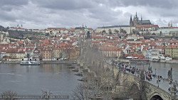 Pražský hrad, Karlův most, Vltava