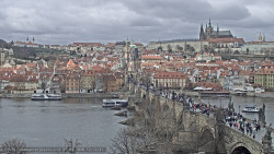 Pražský hrad, Karlův most, Vltava