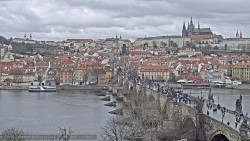Pražský hrad, Karlův most, Vltava