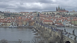 Pražský hrad, Karlův most, Vltava