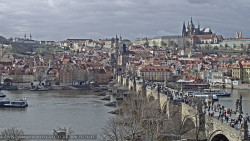 Pražský hrad, Karlův most, Vltava