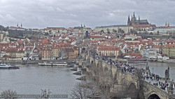 Pražský hrad, Karlův most, Vltava