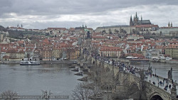 Pražský hrad, Karlův most, Vltava