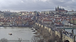Pražský hrad, Karlův most, Vltava