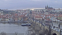 Pražský hrad, Karlův most, Vltava