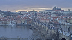 Pražský hrad, Karlův most, Vltava