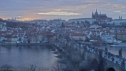 Pražský hrad, Karlův most, Vltava