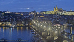 Pražský hrad, Karlův most, Vltava