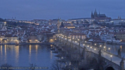 Pražský hrad, Karlův most, Vltava