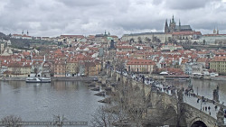 Pražský hrad, Karlův most, Vltava