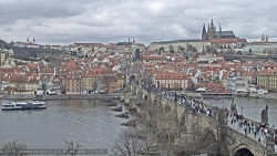 Pražský hrad, Karlův most, Vltava