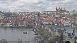 Pražský hrad, Karlův most, Vltava
