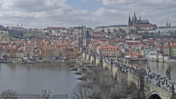 Pražský hrad, Karlův most, Vltava