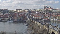 Pražský hrad, Karlův most, Vltava
