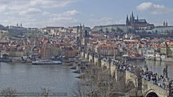 Pražský hrad, Karlův most, Vltava