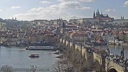 Pražský hrad, Karlův most, Vltava