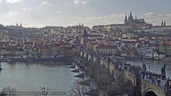 Pražský hrad, Karlův most, Vltava
