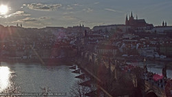 Pražský hrad, Karlův most, Vltava