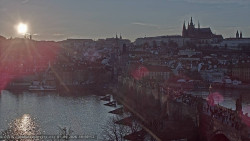 Pražský hrad, Karlův most, Vltava