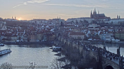 Pražský hrad, Karlův most, Vltava