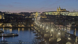 Pražský hrad, Karlův most, Vltava