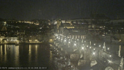 Pražský hrad, Karlův most, Vltava