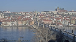 Pražský hrad, Karlův most, Vltava