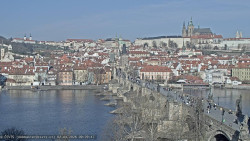 Pražský hrad, Karlův most, Vltava