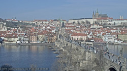 Pražský hrad, Karlův most, Vltava