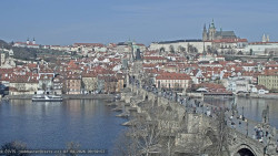 Pražský hrad, Karlův most, Vltava