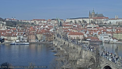 Pražský hrad, Karlův most, Vltava
