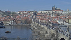 Pražský hrad, Karlův most, Vltava