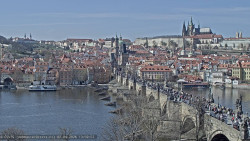 Pražský hrad, Karlův most, Vltava