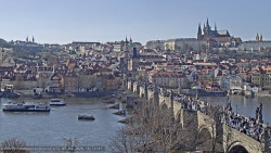 Pražský hrad, Karlův most, Vltava
