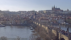 Pražský hrad, Karlův most, Vltava