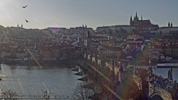 Pražský hrad, Karlův most, Vltava