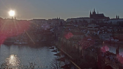Pražský hrad, Karlův most, Vltava
