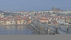 Pražský hrad, Karlův most, Vltava