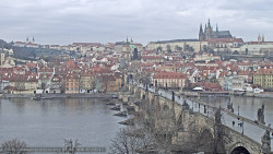 Pražský hrad, Karlův most, Vltava