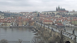 Pražský hrad, Karlův most, Vltava