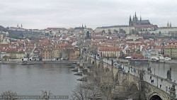 Pražský hrad, Karlův most, Vltava