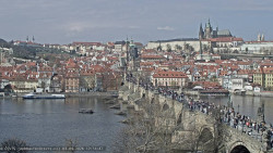 Pražský hrad, Karlův most, Vltava
