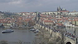 Pražský hrad, Karlův most, Vltava
